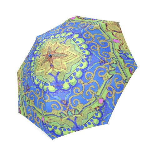 cactus flower 7 Foldable Umbrella (Model U01)