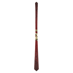 The all seeing eye in gold and red Classic Necktie (Two Sides)
