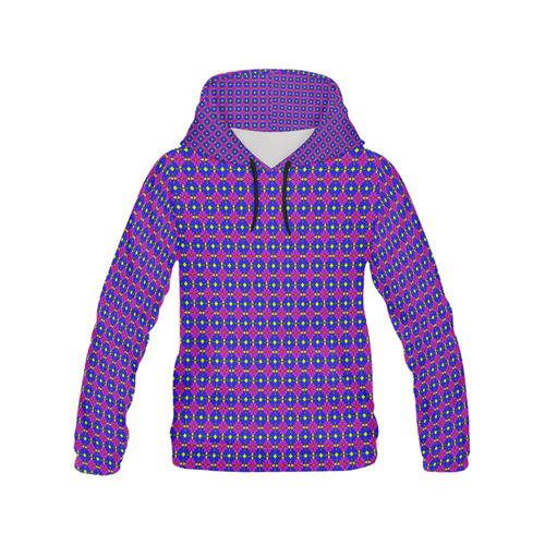 FP-7 All Over Print Hoodie for Women (USA Size) (Model H13)