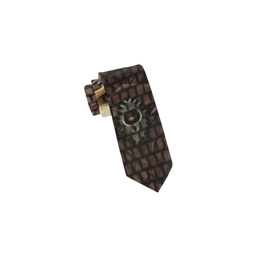 Steampunk, gallant design Classic Necktie (Two Sides)