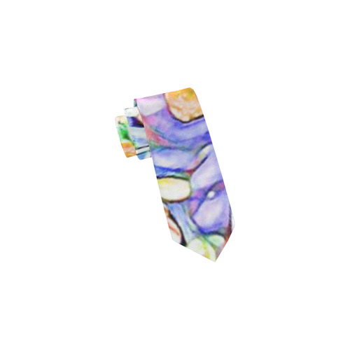 lovely floral 31D by FeelGood Classic Necktie (Two Sides)