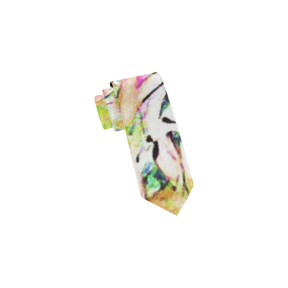 Jolly Floral B by FeelGood Classic Necktie (Two Sides)