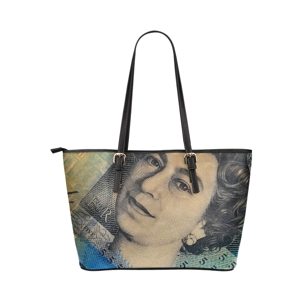 FIVE POUNDS Leather Tote Bag/Small (Model 1651)