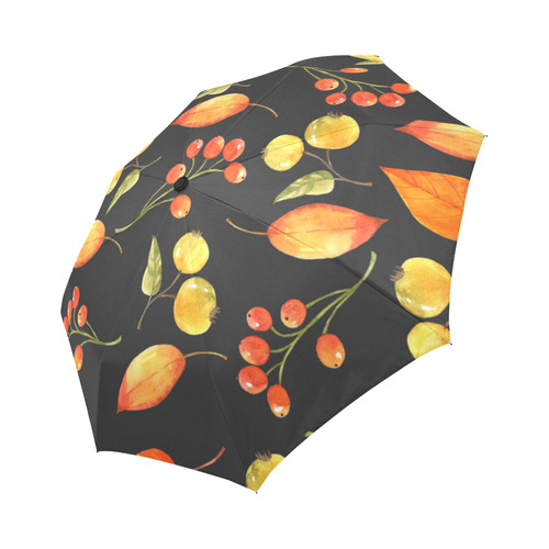 Autumn Foliage Auto-Foldable Umbrella (Model U04)