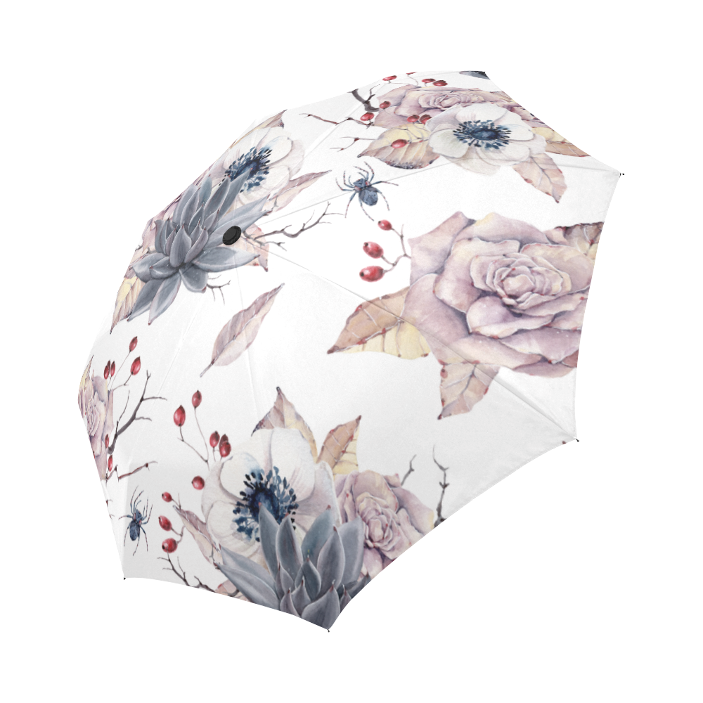 Gothic Romance Auto-Foldable Umbrella (Model U04)