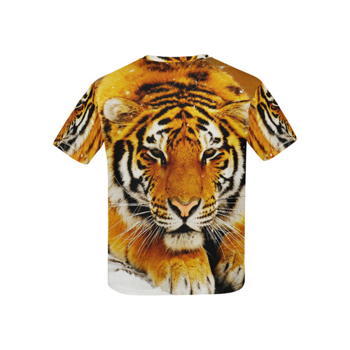 Siberian Tiger Kids' All Over Print T-shirt (USA Size) (Model T40)