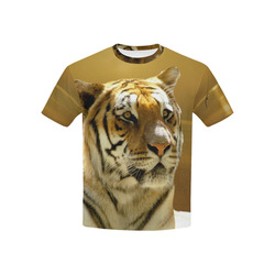 Golden Tiger Kids' All Over Print T-shirt (USA Size) (Model T40)