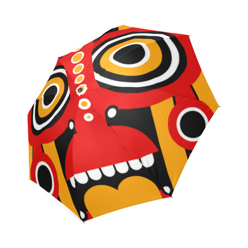 Tiki Mask Foldable Umbrella (Model U01)