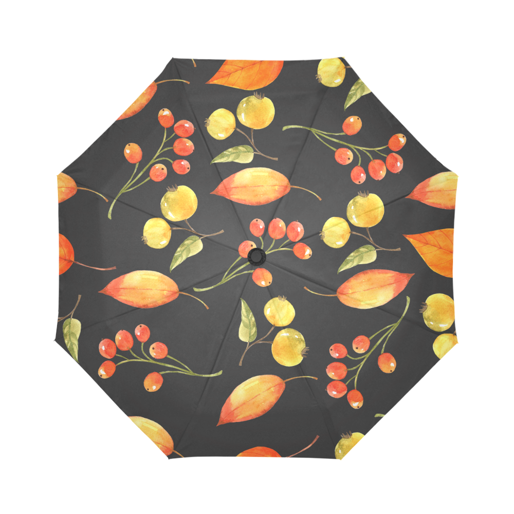 Autumn Foliage Auto-Foldable Umbrella (Model U04)