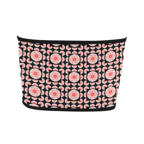 romantic pink rose pattern bandeau Bandeau Top