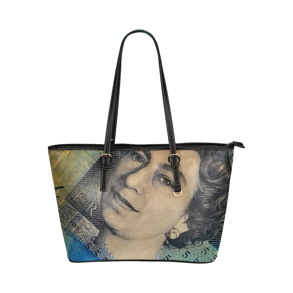 FIVE POUNDS Leather Tote Bag/Large (Model 1651)