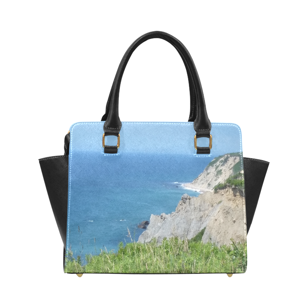Block Island Bluffs - Block Island, Rhode Island Classic Shoulder Handbag (Model 1653)