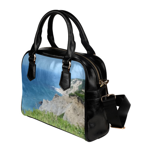 Block Island Bluffs - Block Island, Rhode Island Shoulder Handbag (Model 1634)