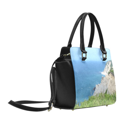 Block Island Bluffs - Block Island, Rhode Island Classic Shoulder Handbag (Model 1653)