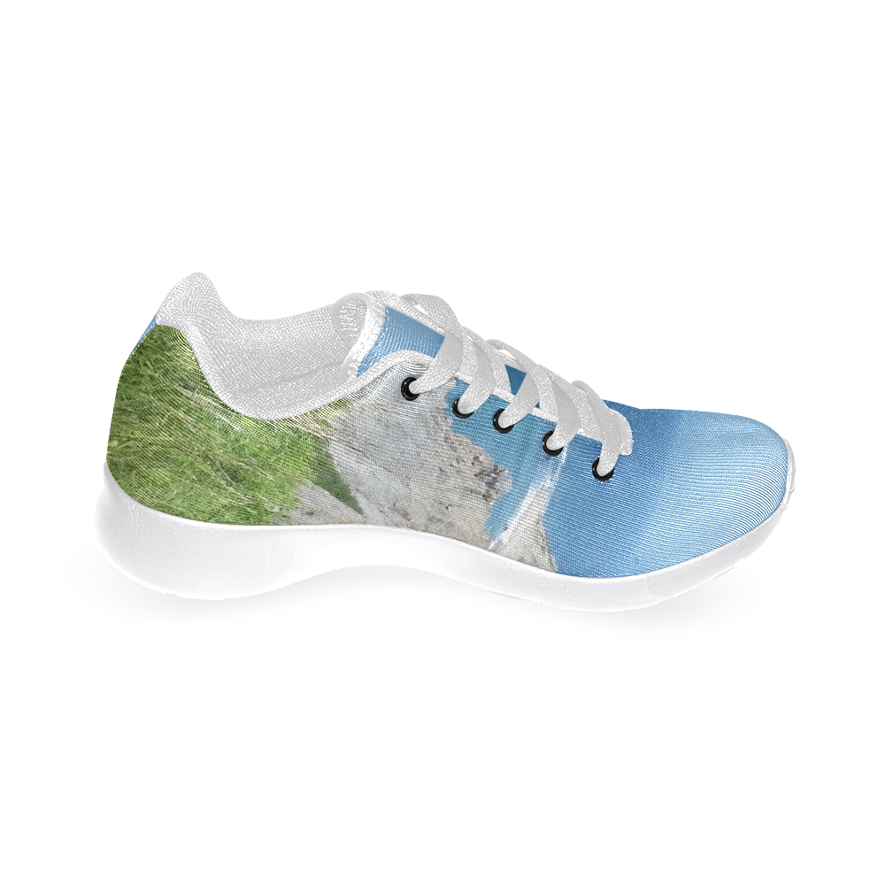 Block Island Bluffs - Block Island, Rhode Island Men’s Running Shoes (Model 020)
