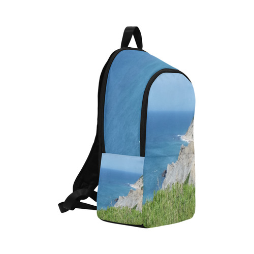 Block Island Bluffs - Block Island, Rhode Island Fabric Backpack for Adult (Model 1659)