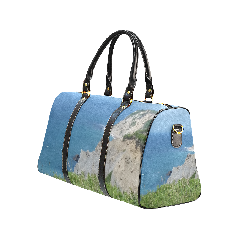 Block Island Bluffs - Block Island, Rhode Island New Waterproof Travel Bag/Small (Model 1639)