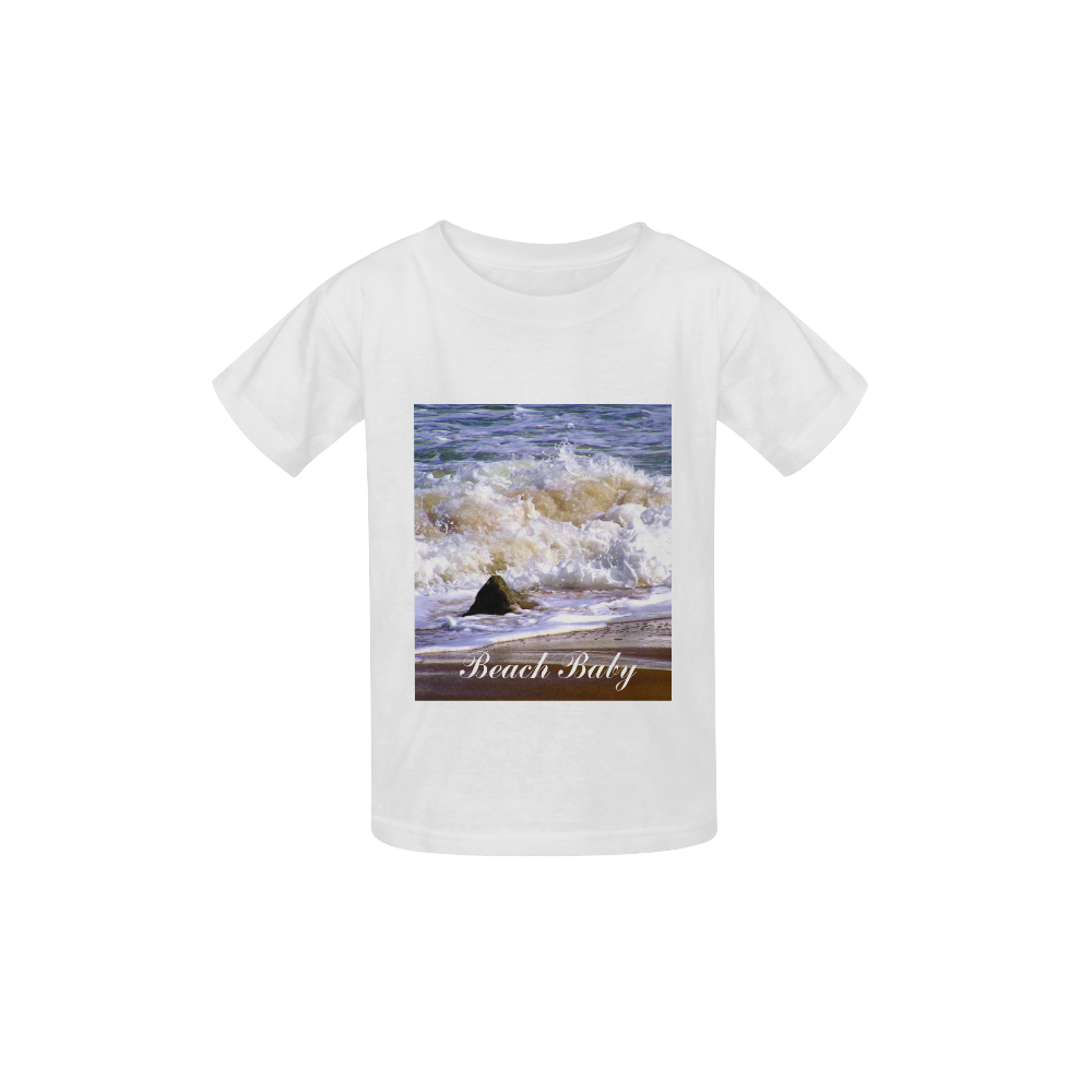 Beach Baby Kid's  Classic T-shirt (Model T22)