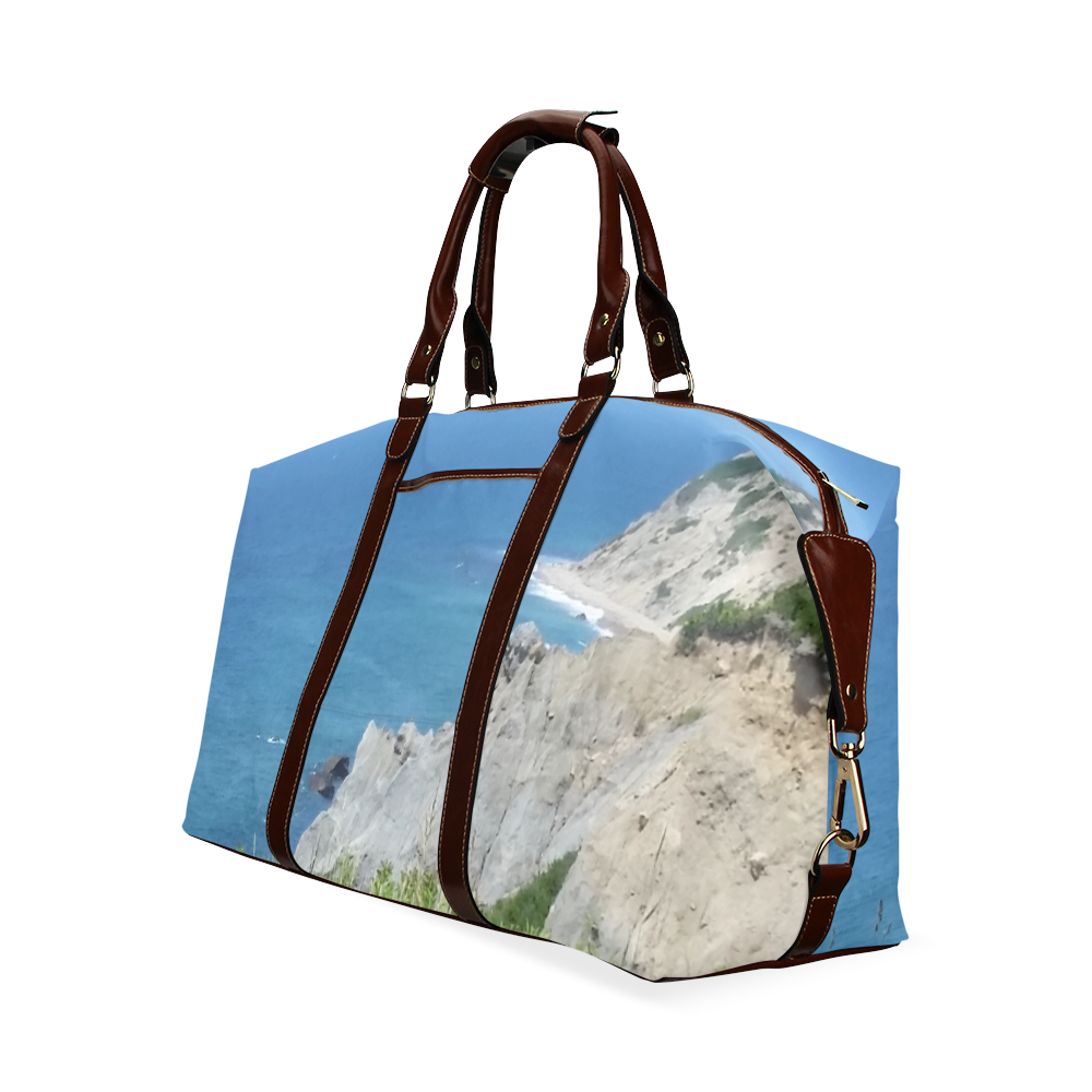 Block Island Bluffs - Block Island, Rhode Island Classic Travel Bag (Model 1643) Remake