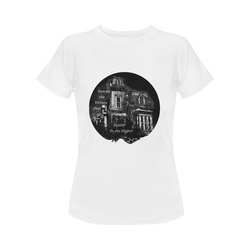 haunted t shirt Women's Classic T-Shirt (Model T17）