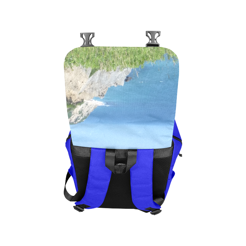 Block Island Bluffs - Block Island, Rhode Island Casual Shoulders Backpack (Model 1623)