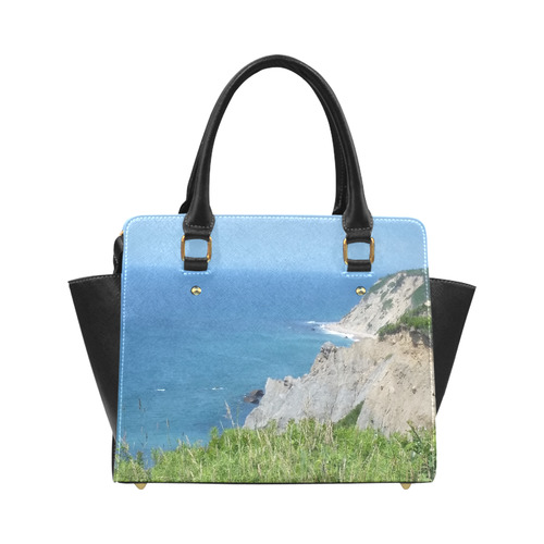 Block Island Bluffs - Block Island, Rhode Island Classic Shoulder Handbag (Model 1653)