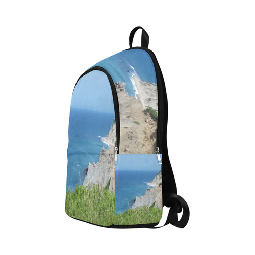 Block Island Bluffs - Block Island, Rhode Island Fabric Backpack for Adult (Model 1659)