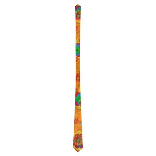 70´s  Pattern by Popart Lover Classic Necktie (Two Sides)