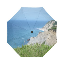 Block Island Bluffs - Block Island, Rhode Island Auto-Foldable Umbrella (Model U04)