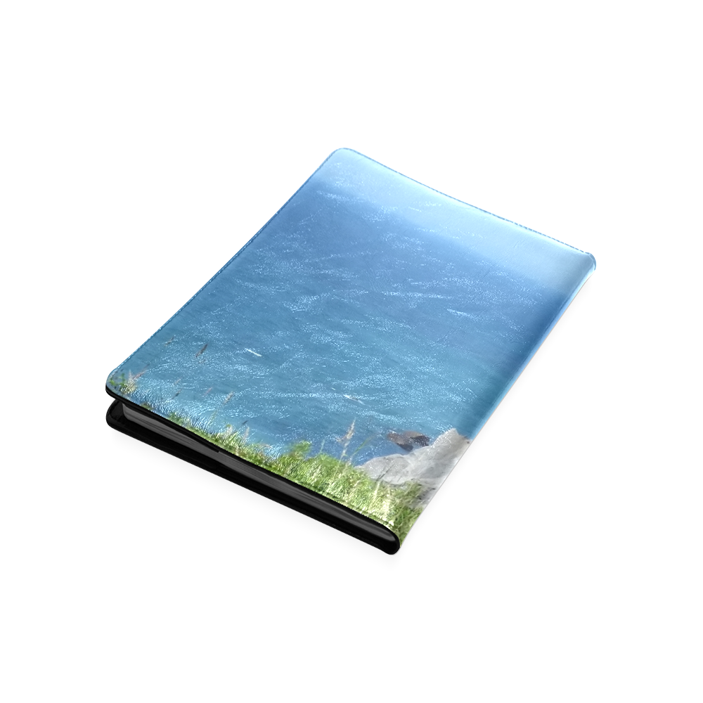 Block Island Bluffs - Block Island, Rhode Island Custom NoteBook B5