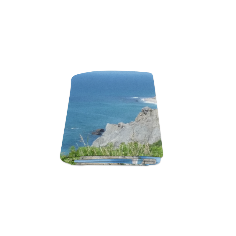 Block Island Bluffs - Block Island, Rhode Island Blanket 40"x50"