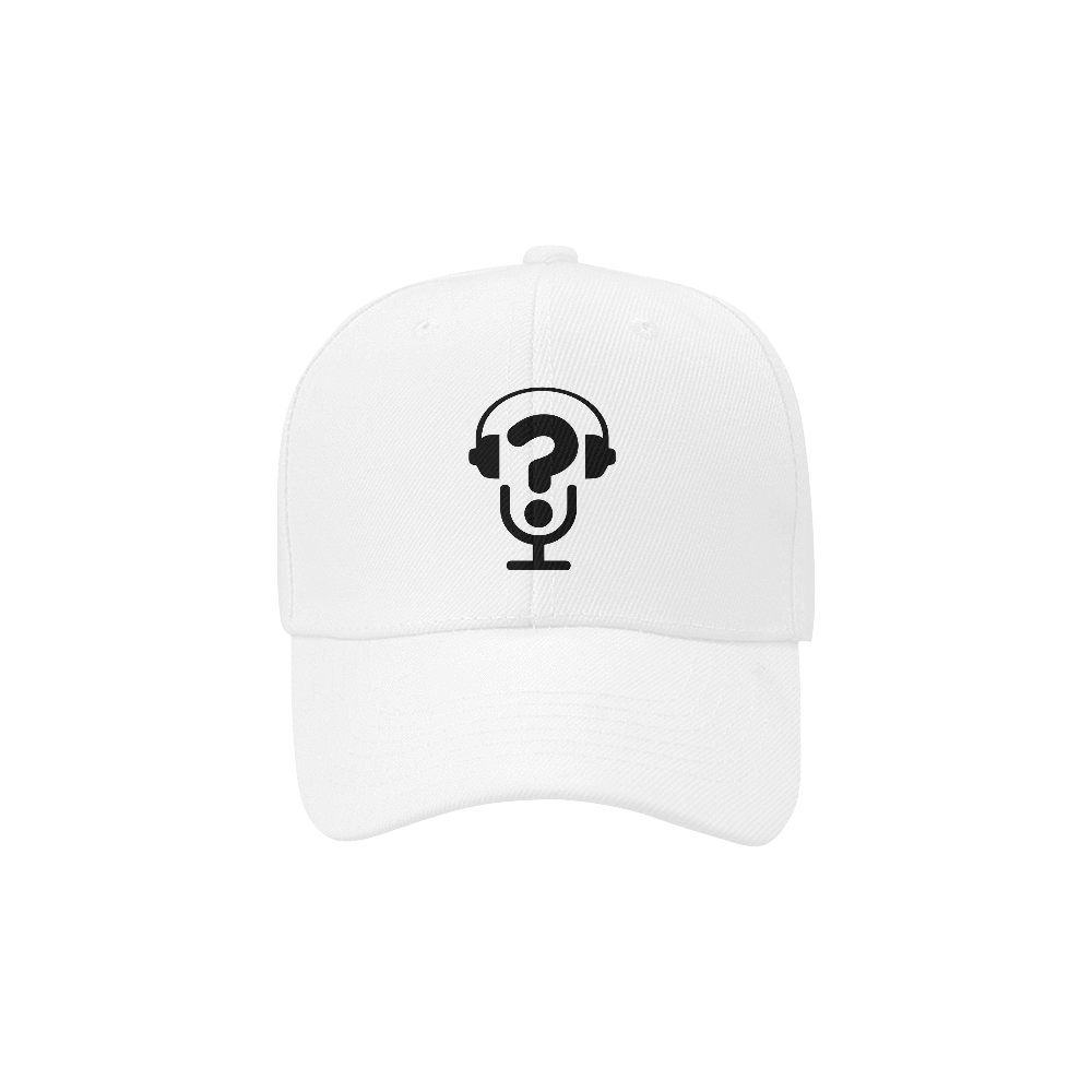 Alternative FAQs (Black on White) Dad Cap