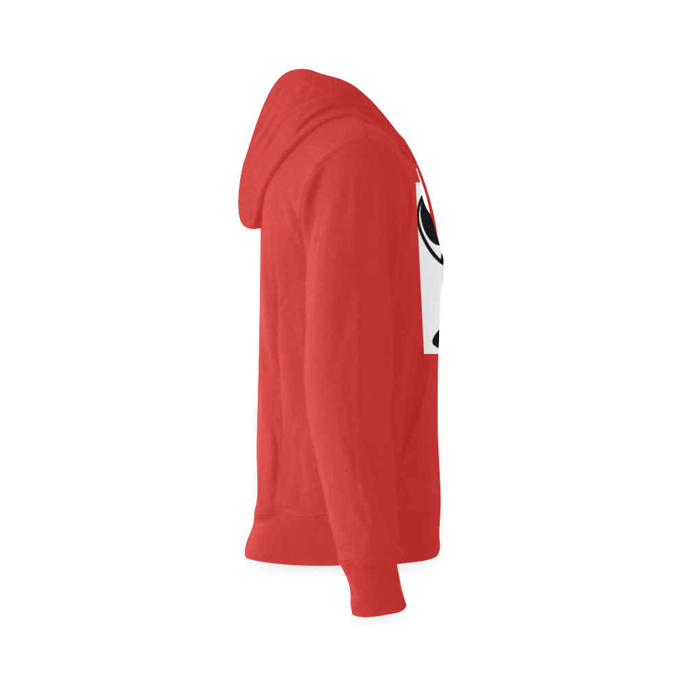 Chop Chop Corley Red Hooded Sweatshirt Oceanus Hoodie Sweatshirt (Model H03)