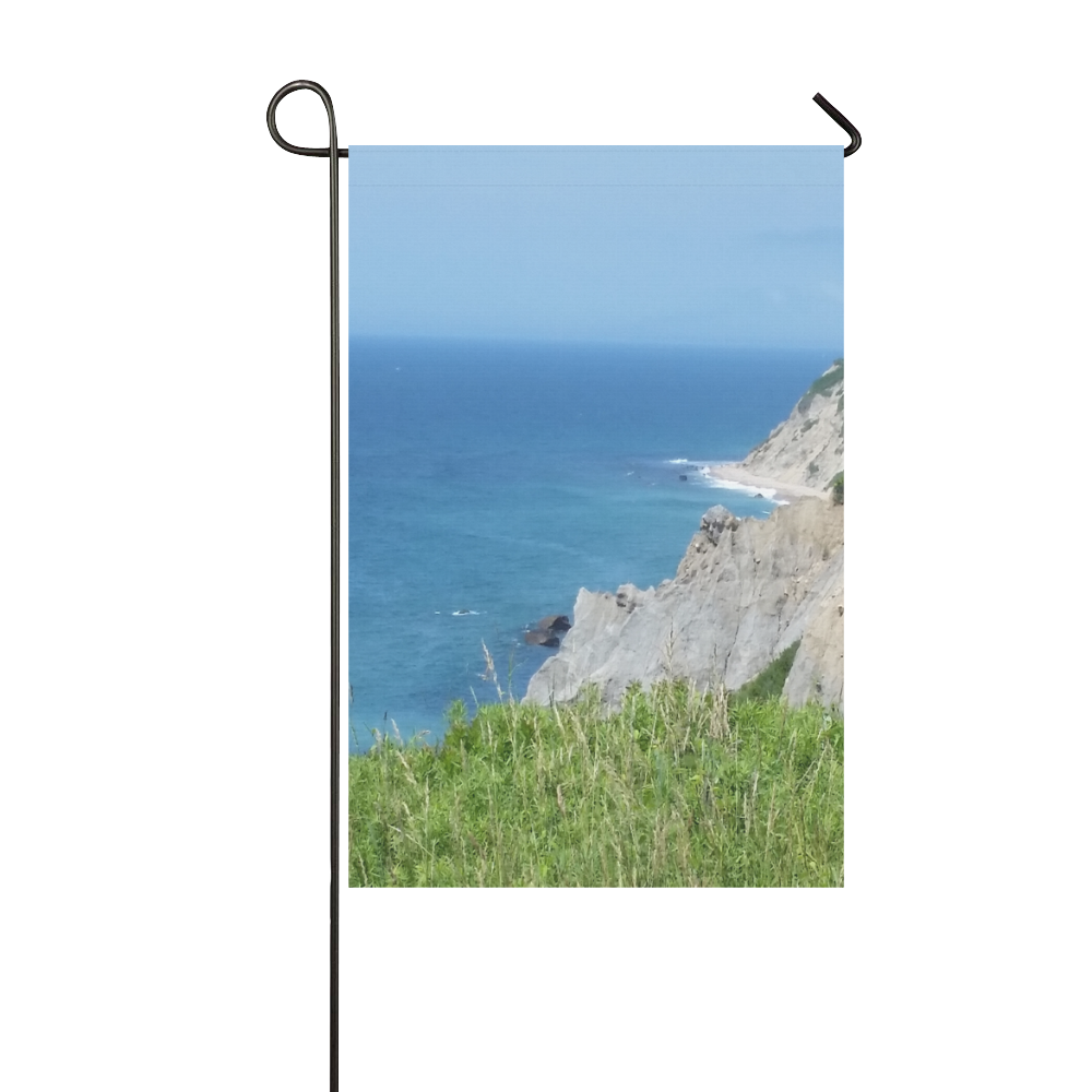 Block Island Bluffs - Block Island, Rhode Island Garden Flag 12‘’x18‘’（Without Flagpole）