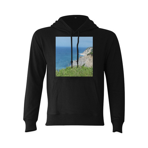 Block Island Bluffs - Block Island, Rhode Island Oceanus Hoodie Sweatshirt (NEW) (Model H03)
