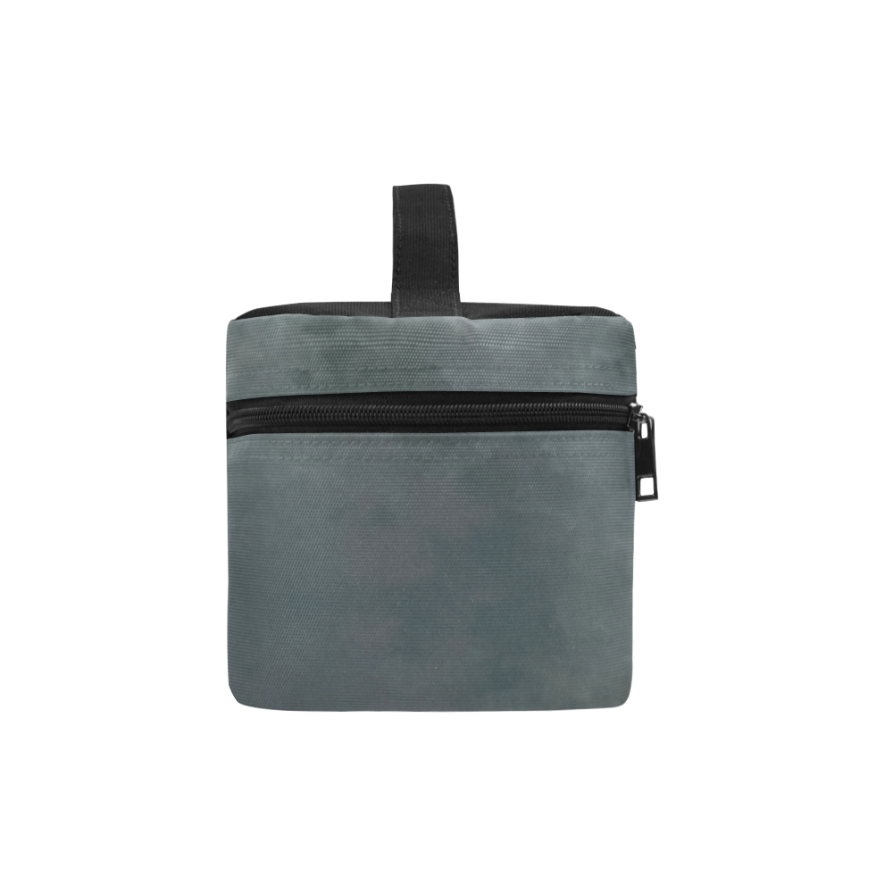 Dark grey letter vintage batik look Lunch Bag/Large (Model 1658)