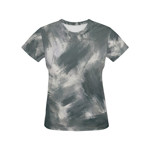 Dark misty look All Over Print T-Shirt for Women (USA Size) (Model T40)