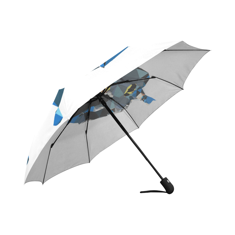 Hero Low Poly Geometric Triangles Auto-Foldable Umbrella (Model U04)