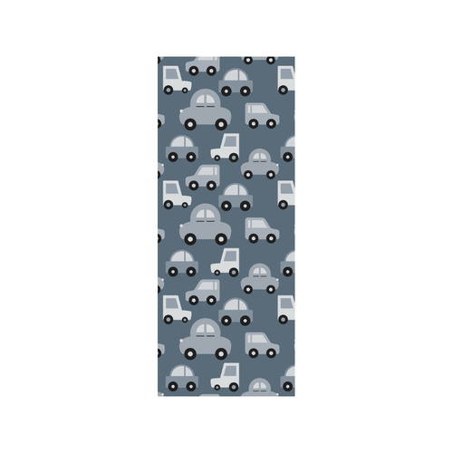 gray cartoon cars Quarter Socks