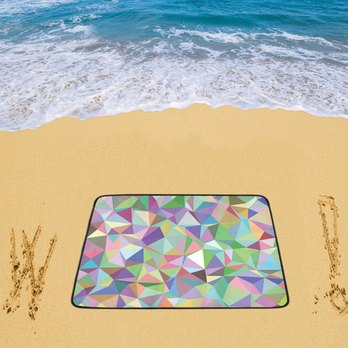Mosaic Pattern 5 Beach Mat 78"x 60"