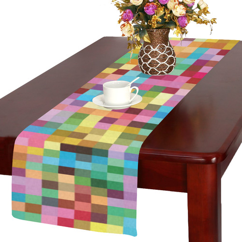 Mosaic Pattern 2 Table Runner 14x72 inch