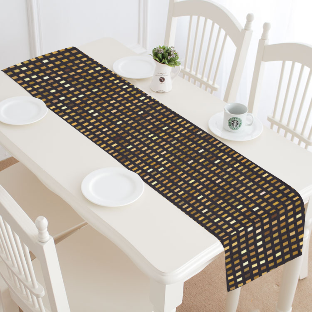 Mosaic Pattern 1 Table Runner 16x72 inch