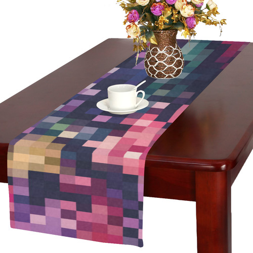 Mosaic Pattern 8 Table Runner 16x72 inch