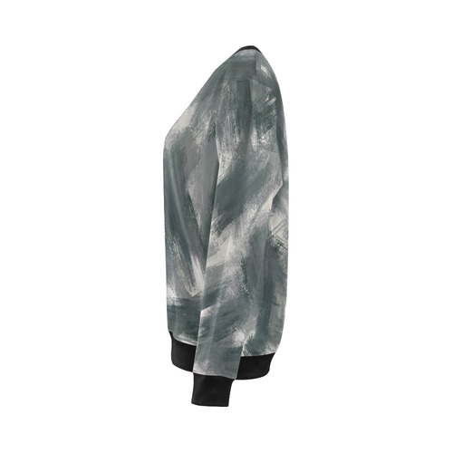 Dark misty look All Over Print Crewneck Sweatshirt for Women (Model H18)