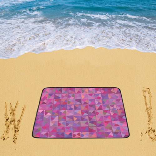 Mosaic Pattern 7 Beach Mat 78"x 60"