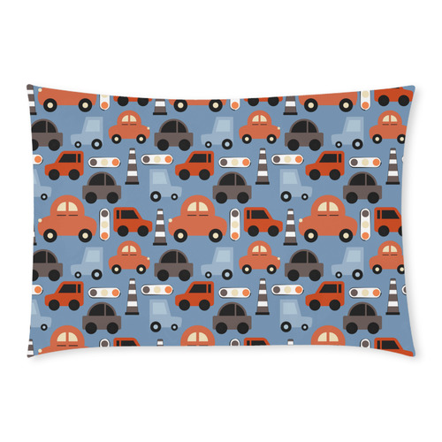 toy cars Custom Rectangle Pillow Case 20x30 (One Side)