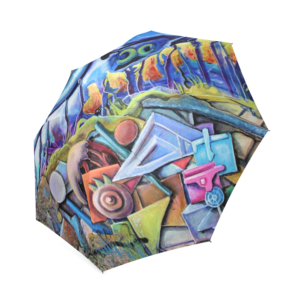 inspired umbrella 2 Foldable Umbrella (Model U01)