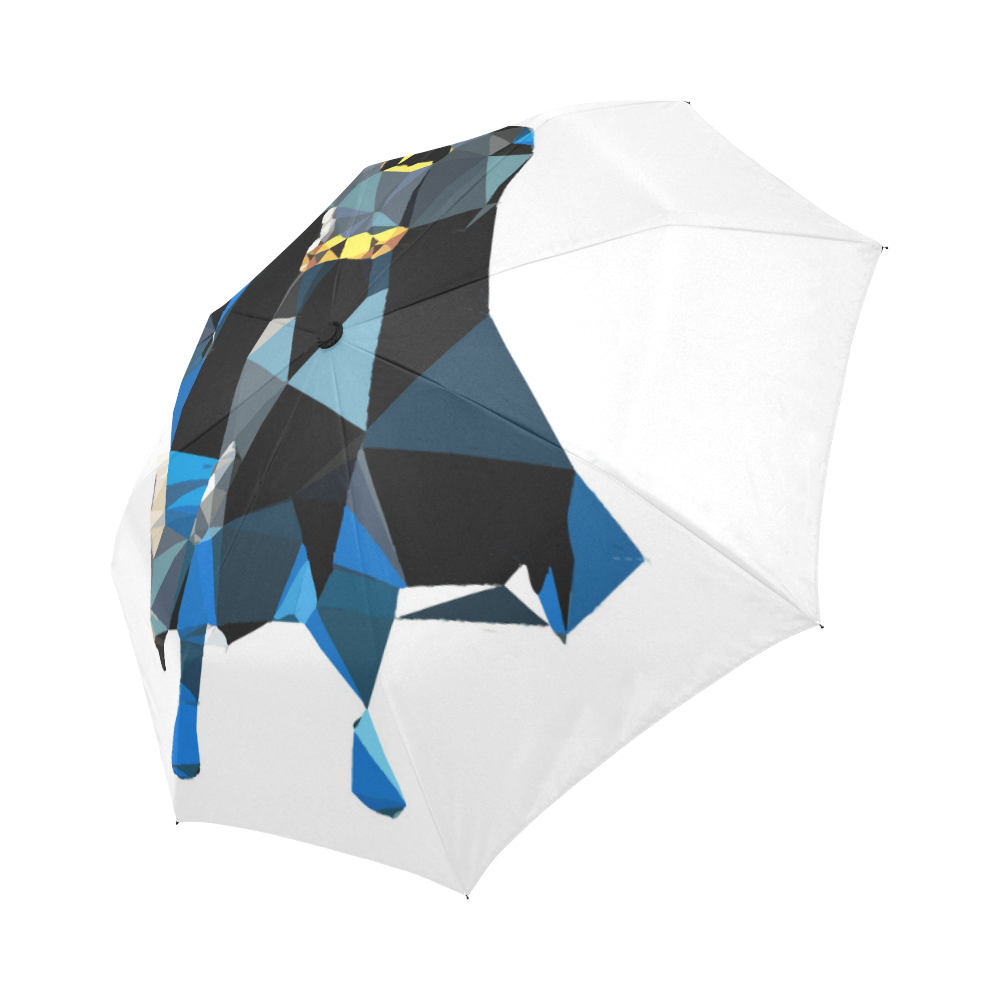 Hero Low Poly Geometric Triangles Auto-Foldable Umbrella (Model U04)