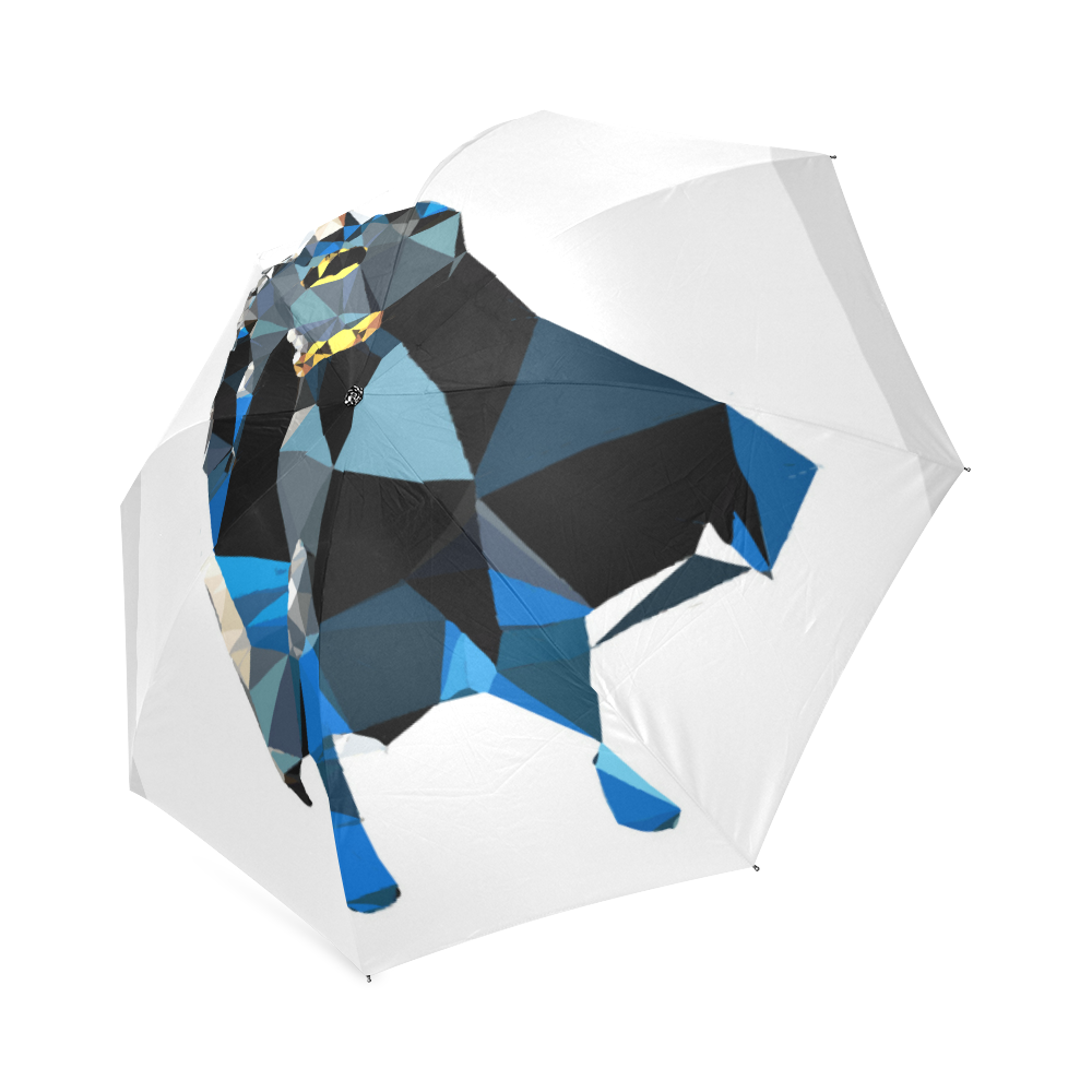 Hero Low Poly Geometric Triangles Foldable Umbrella (Model U01)