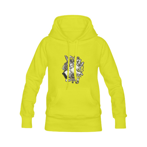 Sacrifice Yellow Men's Classic Hoodie (Remake) (Model H10)